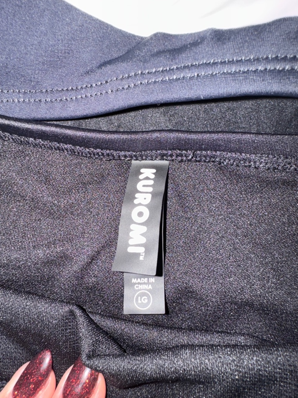 Hot Topic Kuromi Bandeau Top in Black and Pink Accent - Picture 5 of 5